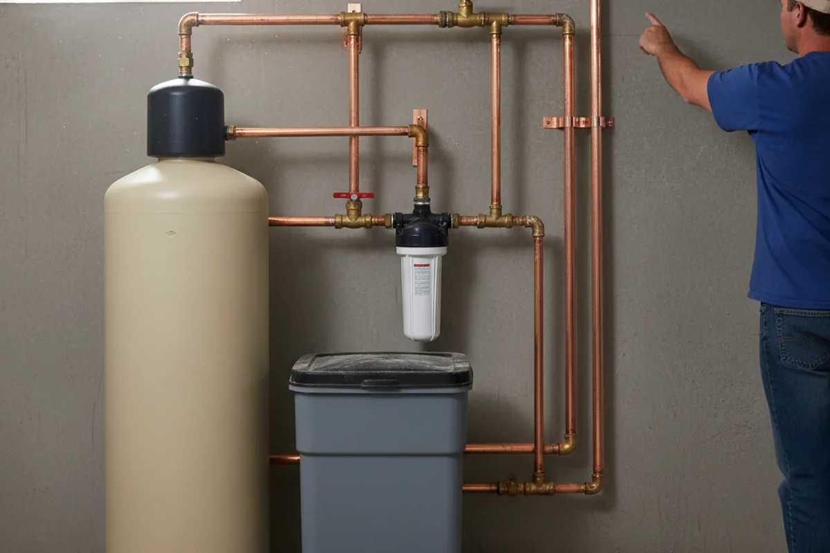 Whole-house water treatment system installed in Clayton